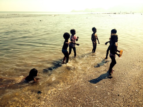 Freedom of swimming in Dili