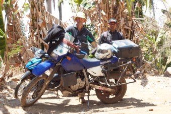 The top of one of the goat tracks on Lembata.