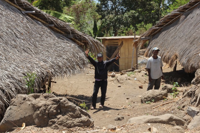 The village keeper and our guide