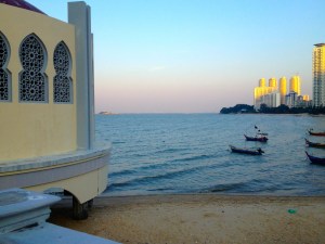 The floating mosque, Penang