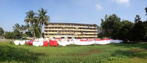 Just learnt where we get the saying, "Looks like a Chinese laundry."