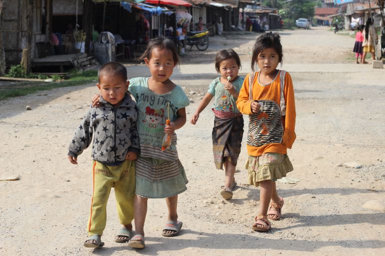 Thesechildren did not run away!