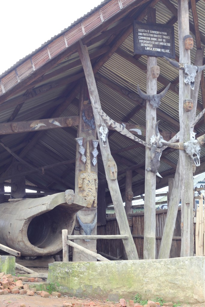 Traditional village drum